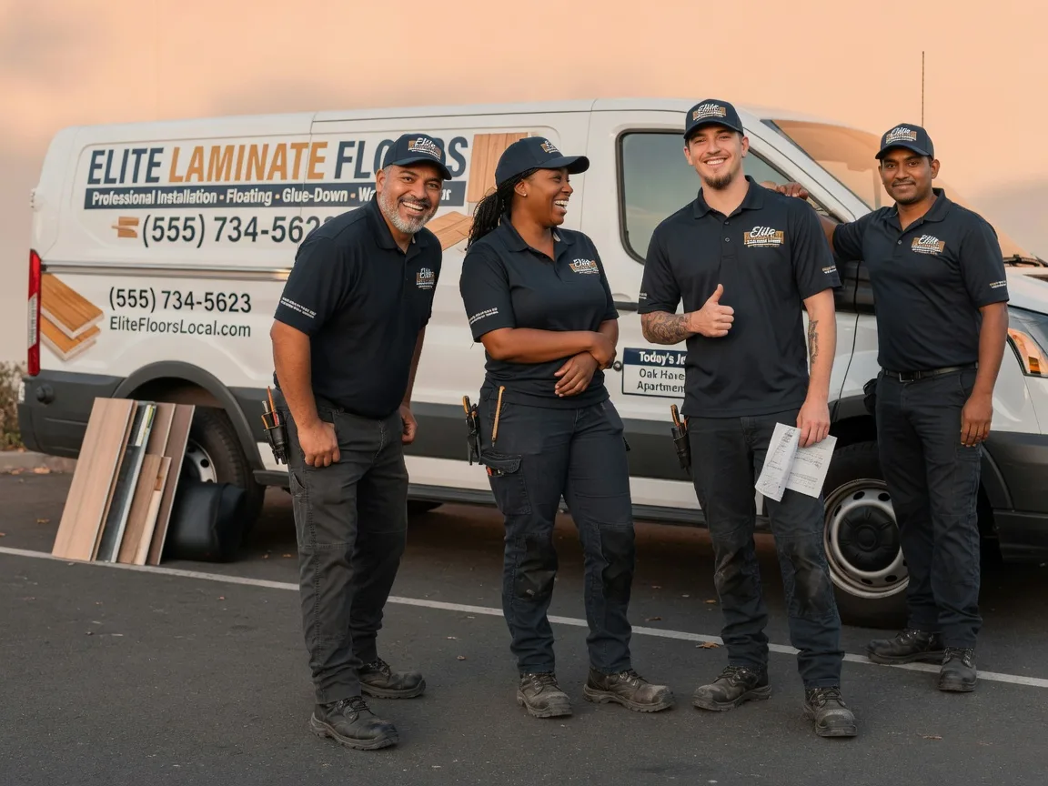 Laminate flooring installation company in Alma, MI